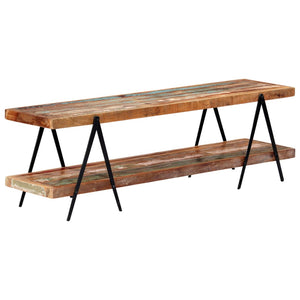 vidaXL TV Cabinet 160x40x50 cm Solid Reclaimed Wood