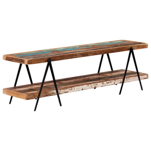 vidaXL TV Cabinet 160x40x50 cm Solid Reclaimed Wood