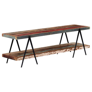 vidaXL TV Cabinet 160x40x50 cm Solid Reclaimed Wood