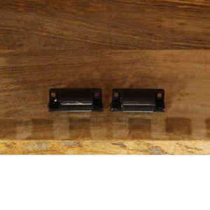 vidaXL TV Cabinet 90x30x40 cm Solid Mango Wood