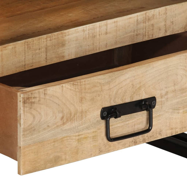 vidaXL TV Cabinet 100x30x45 cm Solid Mango Wood