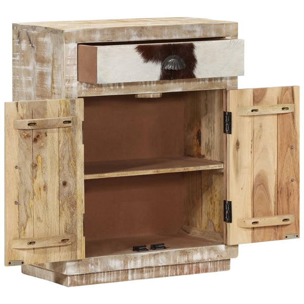 vidaXL Sideboard 60x30x75 cm Solid Mango Wood