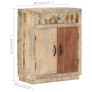 vidaXL Sideboard 60x30x75 cm Solid Mango Wood