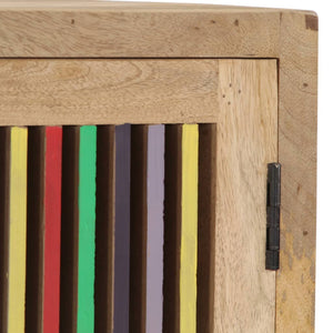 vidaXL Sideboard 100x30x75 cm Solid Mango Wood