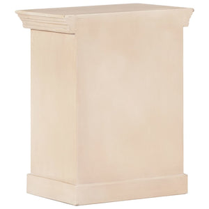 vidaXL Nightstand 40x30x50 cm Solid Mango Wood