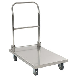 Edelstahl Plattformwagen, 200 kg