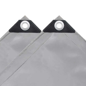 vidaXL Tarpaulin 650 g/m² 1.5 x 6 m Grey