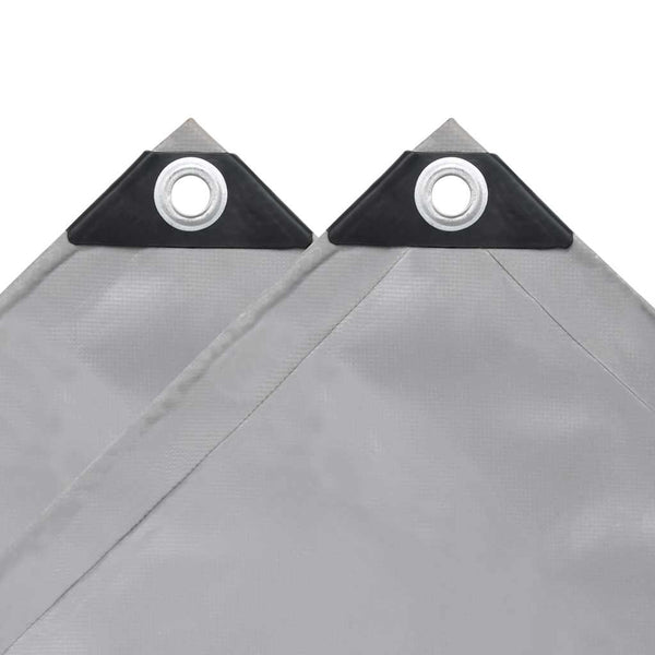 vidaXL Tarpaulin 650 g/m² 1.5 x 6 m Grey