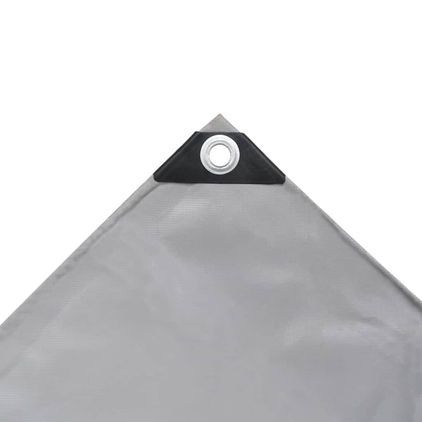 vidaXL Tarpaulin 650 g/m² 1.5 x 20 m Grey