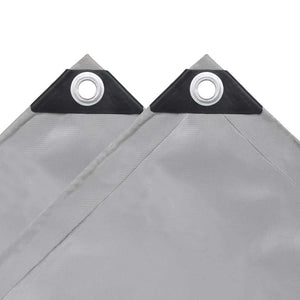 vidaXL Tarpaulin 650 g/m² 1.5 x 20 m Grey