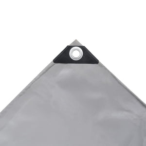 vidaXL Tarpaulin 650 gsm 2.5 x 3.5 m Grey