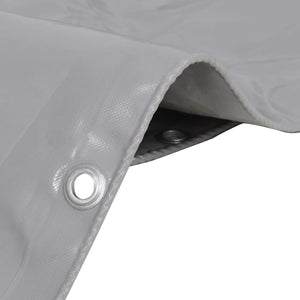 vidaXL Tarpaulin 650 g/m² 3.5 x 5 m Grey