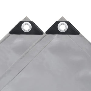 vidaXL Tarpaulin 650 g/m² 5 x 6 m Grey