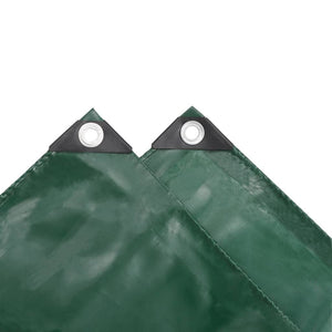 vidaXL Tarpaulin 650 gsm 1.5 x 6 m Green