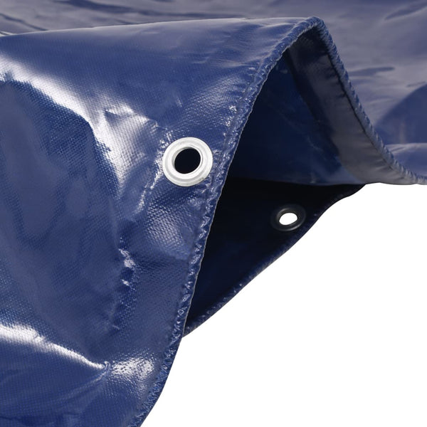 vidaXL Tarpaulin 650 gsm 1.5 x 10 m Blue