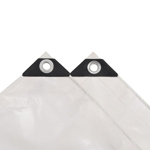 vidaXL Tarpaulin 650 g/m² 1.5 x 10 m White
