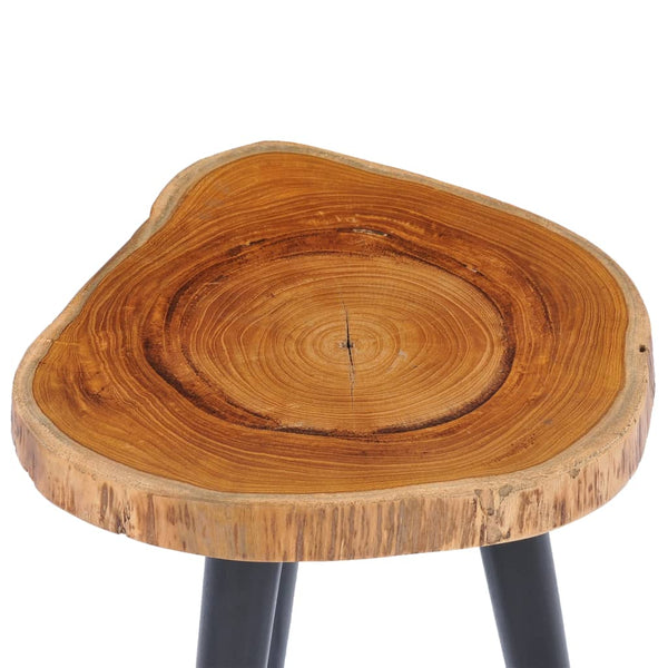 vidaXL Coffee Table 40 x 45 cm Solid Teak