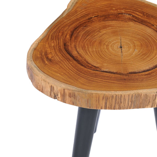 vidaXL Coffee Table 40 x 45 cm Solid Teak