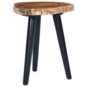vidaXL Coffee Table 40 x 45 cm Solid Teak