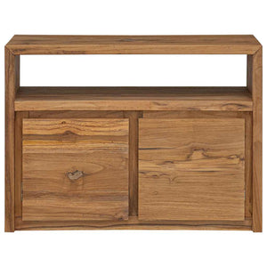 vidaXL Sideboard 80x30x60 cm Solid Teak Wood