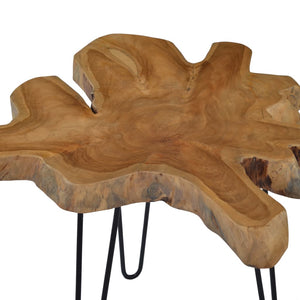 vidaXL Teak Coffee Table (60-70)x45 cm