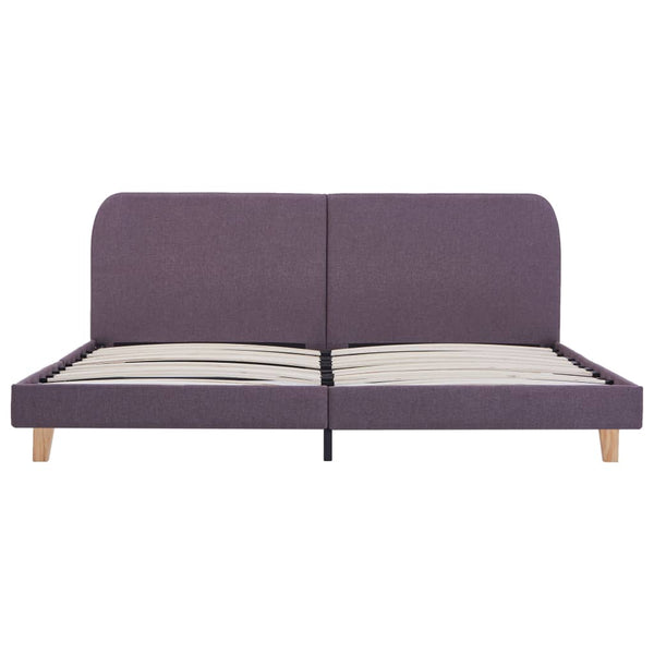 vidaXL Bed Frame Taupe Fabric 180x200 cm