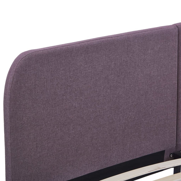vidaXL Bed Frame Taupe Fabric 180x200 cm