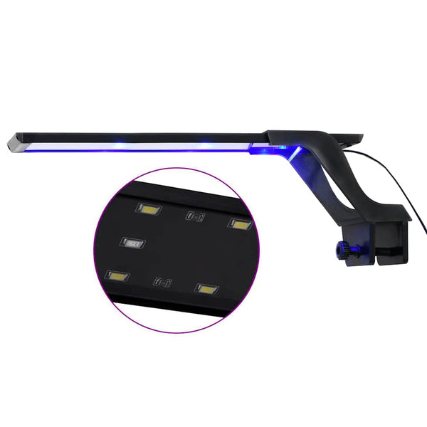 LED Aquariumleuchte 35-55cm Blau/Weiß