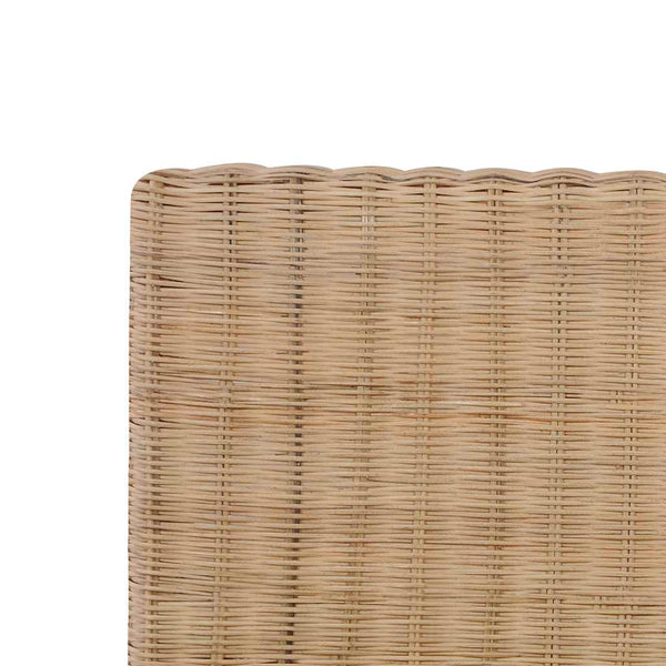 vidaXL Hand-Woven Genuine Rattan Bed Frame 160×200 cm