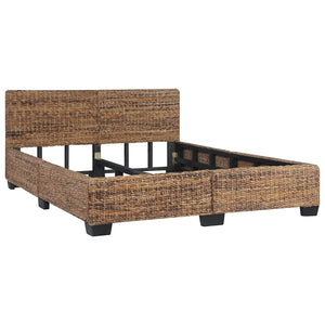 vidaXL Bed Frame Natural Rattan 160 x 200 cm