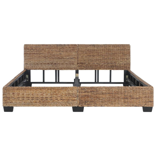 vidaXL Bed Frame Natural Rattan 180x200 cm