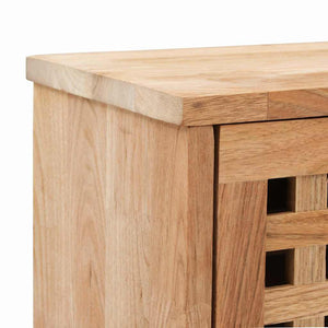 vidaXL Shoe Bench 94 x 20 x 38 cm Solid Walnut Wood