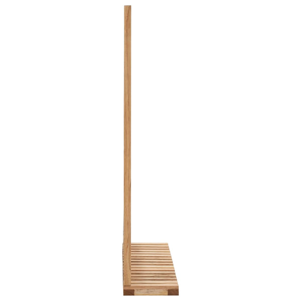 vidaXL Bathroom Mirror 60x12x62 cm Solid Walnut Wood