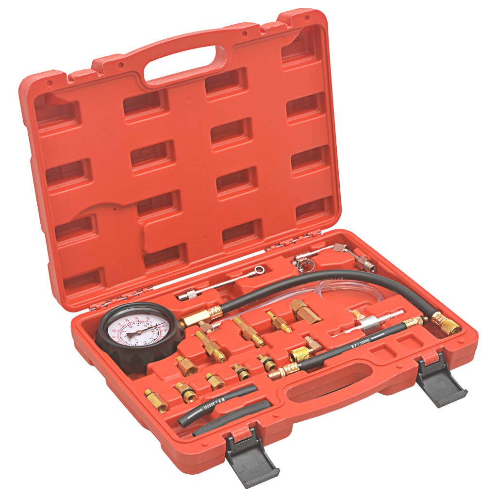 vidaXL Fuel Injection Pressure Tester Set
