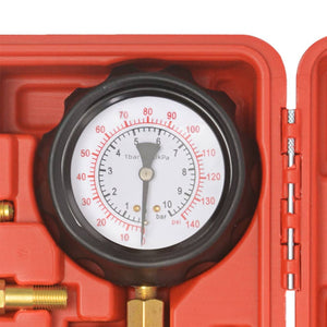 vidaXL Fuel Injection Pressure Tester Set
