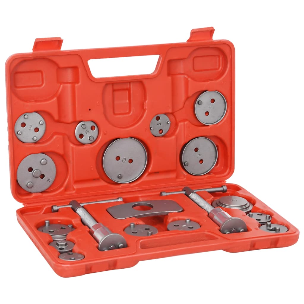vidaXL 18-Piece Brake Caliper Piston Rewind Kit