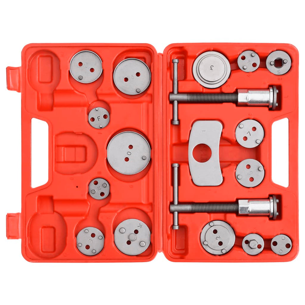 vidaXL 18-Piece Brake Caliper Piston Rewind Kit