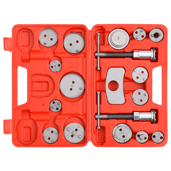 vidaXL 18-Piece Brake Caliper Piston Rewind Kit