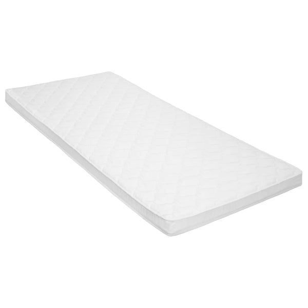 vidaXL Mattress Topper 90 x 200 cm Cold Foam Egg Crate Profile 6 cm