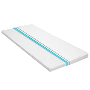 vidaXL Mattress Topper 120 x 200 cm Cold Foam Egg Profile 6 cm