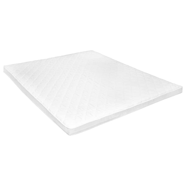 vidaXL Mattress Topper 160 x 200 cm Cold Foam Egg Crate Profile 6 cm