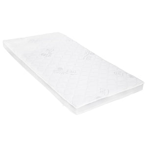 vidaXL Mattress Topper 90 x 200 cm Gel Foam 7 cm