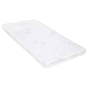 vidaXL Mattress Topper 100 x 200 cm Gel Foam 7 cm