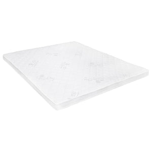 vidaXL Mattress Topper 160 x 200 cm Gel Foam 7 cm