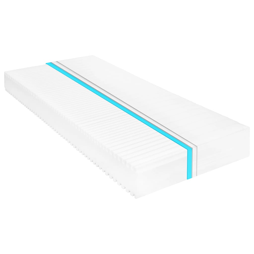 vidaXL Mattress 80 x 200 cm 7-Zone PU Foam 16 cm H2 H3