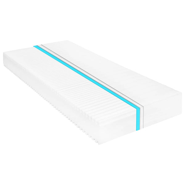 vidaXL Mattress 100 x 200 cm 7-Zone PU Foam 16 cm H2 H3