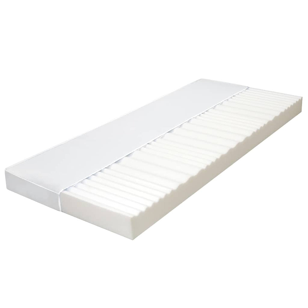 vidaXL Mattress 90 x 200 cm 7 Zone PU Foam 10 cm H2 H3