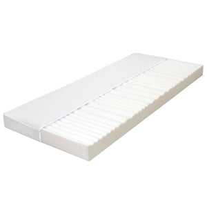 vidaXL Mattress 90 x 200 cm 7 Zone PU Foam 10 cm H2 H3