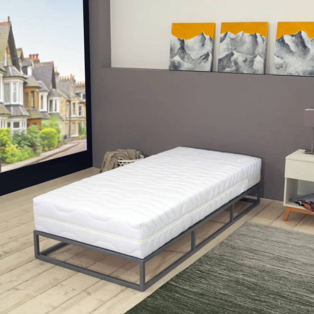 vidaXL Mattress 100 x 200 cm 7-Zone Pocket Sprung 20 cm H2