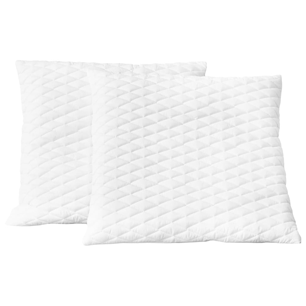 vidaXL Cushions 2 pcs. 80x80x14 cm Memory Foam